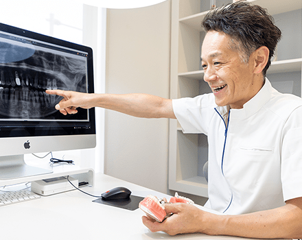 患者さんのご負担が少ない治療